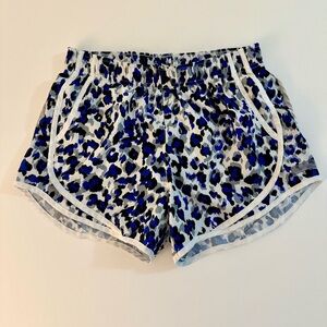 Calvin Klein Women’s Running Shorts Black Blue White Leopard Sz Small 2/$15